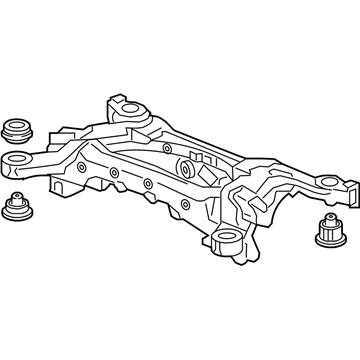 2012 Acura ZDX Rear Crossmember - 50300-SZN-A02