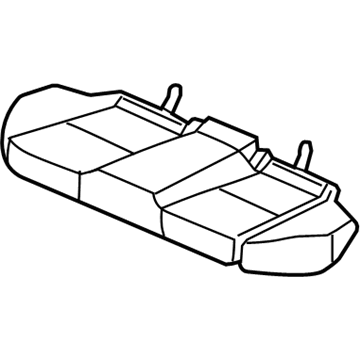 Acura 82137-SJA-G01 Pad & Frame, Rear Seat Cushion