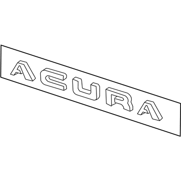 Acura 75713-S0K-A00 Rear Emblem (Acura)