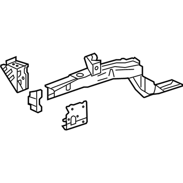 Acura 60910-TL2-A00ZZ Frame, Left Front Side