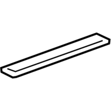 Acura 84252-STX-A01ZC Front Left Door Sill Plate (Outer) (Beige)