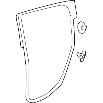 2013 Acura ZDX Door Seal - 72850-SZN-A01