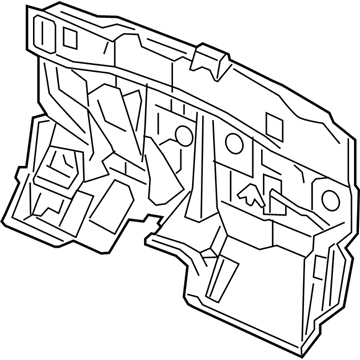 Acura 74260-TV9-A00 Insulator, Dashboard