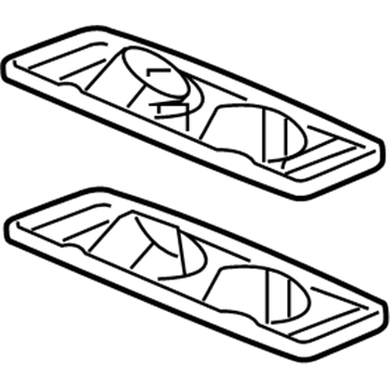 Acura 34404-TZ5-A01ZB Overhead Lamp Lens