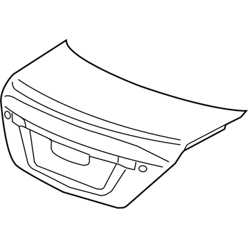 Acura 68500-SJA-A80ZZ Lid, Trunk (Dot)