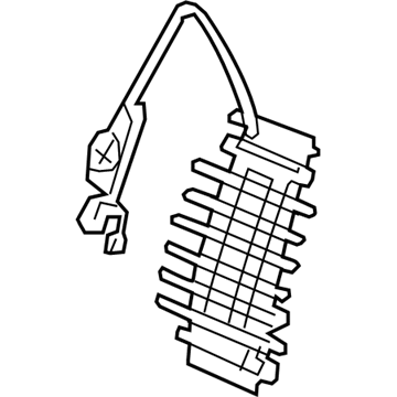 Acura 81590-TZ5-A61 Lumbar, Front