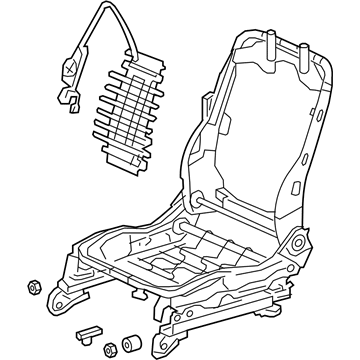 Acura 81526-TZ3-A11 Frame Complete Left Front S