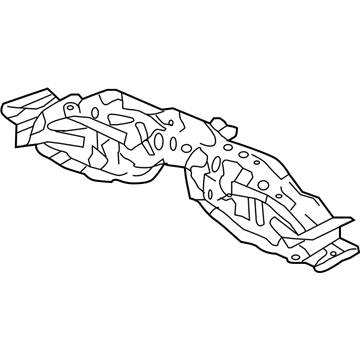 Acura 65700-TY2-A00ZZ Crossmember, Middle Floor