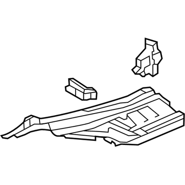 Acura 65630-TY2-A01ZZ Frame, Right Rear (Upper)