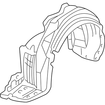 1996 Acura RL Wheelhouse - 74101-SZ3-000