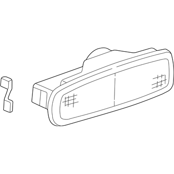 Acura 33901-SL0-A01 Passenger Side Lamp Unit