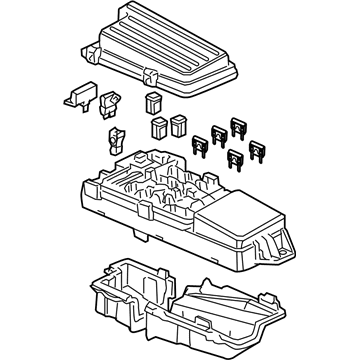 Acura 38250-SEC-A01 Box Assembly, Relay