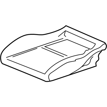 2000 Acura Integra Seat Cushion - 81132-ST7-J21