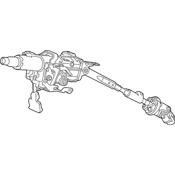 Acura 53200-TZ3-A01 Column Assembly,Steering