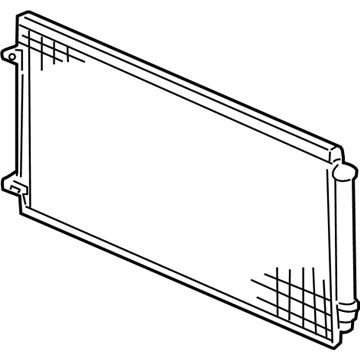 Acura MDX A/C Condenser - 80110-STX-A01