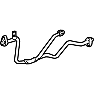 2009 Acura MDX A/C Hose - 80321-STX-A02