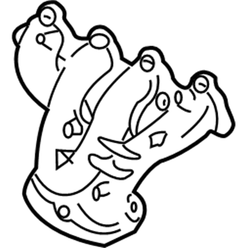 1999 Acura Integra Exhaust Manifold - 18100-PR4-000