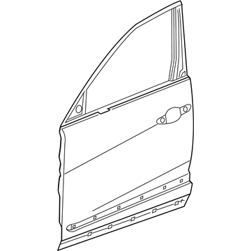 Acura 67010-TJB-A91ZZ Panel Component (Dot)