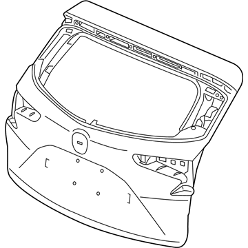 Acura Tailgates - 68100-TJB-A11SP