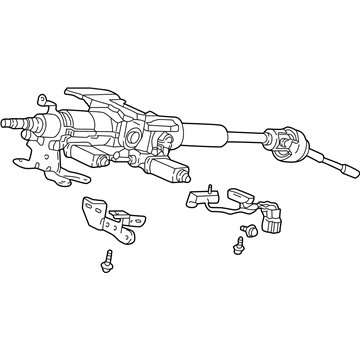 Acura RL Steering Column - 53200-SZ3-A01