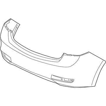 Acura ILX Bumper - 04715-TX6-A90ZZ