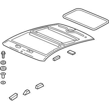 Acura 70104-SZN-A02 Housing Set