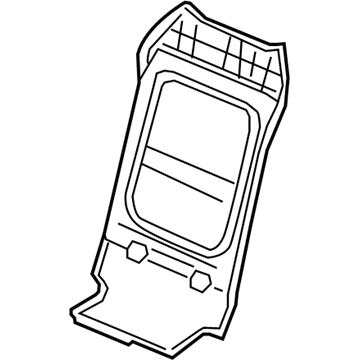 Acura 81129-TZ5-A61ZA Backboard (Sandstorm)