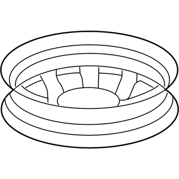 2010 Acura RL Rims - 42700-SJA-J52