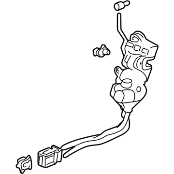 Acura 72610-SZ3-033 Right Rear Power Door Lock Assembly