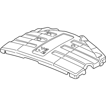 2002 Acura RL Engine Cover - 32120-P5A-A02