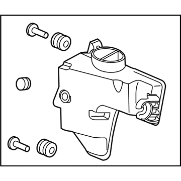 Acura 17230-RYE-A10 Resonator Chamber Assembly