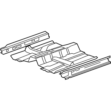 Acura Floor Pan - 65100-TL2-A00ZZ