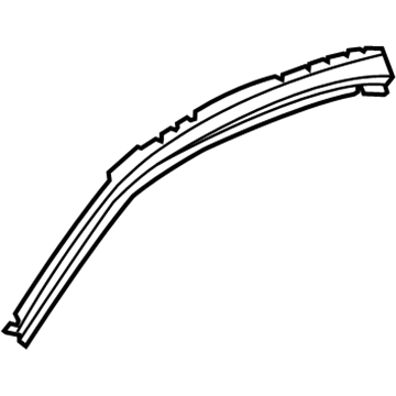 Acura 63520-TL2-A00ZZ Stiffener, Left Front Pillar