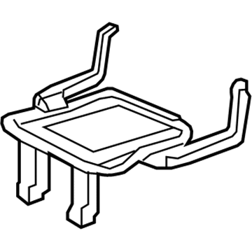 Acura 82536-STX-A01 Frame, Left Rear Seat Cushion