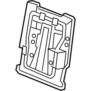 Acura 82126-STX-L01 Frame Complete Right Rear Back