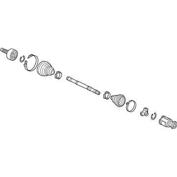 Acura 44305-TZ4-A01 R Driv Shaft Assembly