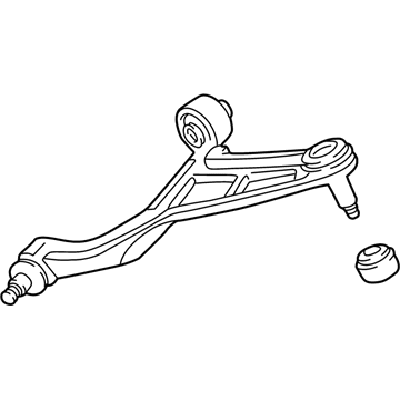 Acura 52400-SL0-901 Left Rear Suspension Control Arm Assembly (Upper)