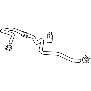 Acura MDX Brake Booster Vacuum Hose - 46402-TZ5-A02