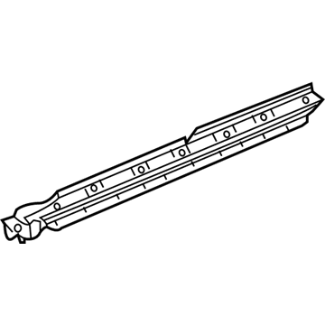 Acura 63620-SDA-A10ZZ Reinforcement, Driver Side Sill