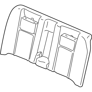 2004 Acura RL Seat Cushion - 82122-SZ3-A71