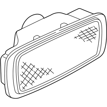 Acura 33801-SL0-A01 Lamp Unit, Right