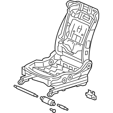 Acura 81126-SZN-A51 Frame Complete Right, Front Seat