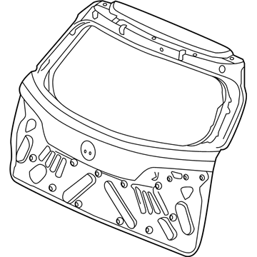 Acura Tailgates - 68100-TX4-A80ZZ