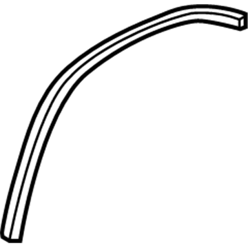 Acura 74430-STK-A00 Fender-Wheel Flare Molding