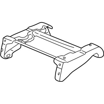 Acura 81275-S3V-A51ZB Riser Assembly, Right Front Seat (Saddle)