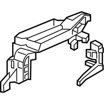 Acura 54700-TZ4-A81 Console Set,Escutcheon