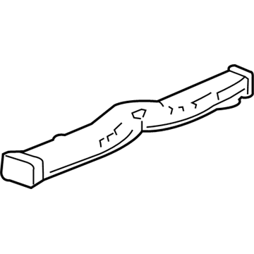 Acura 83413-TZ4-A01 Duct Assembly, Console