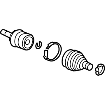 2013 Acura ILX CV Joint - 44014-TS4-T01