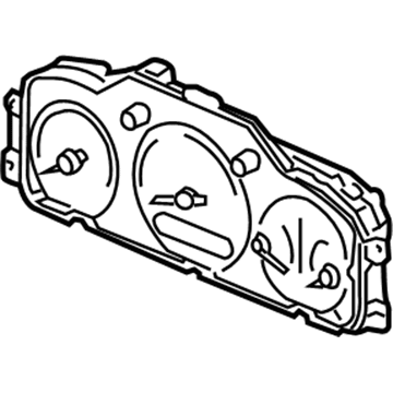 Acura 78120-SZ3-A19 Combination Meter Assembly (Northland Silver)