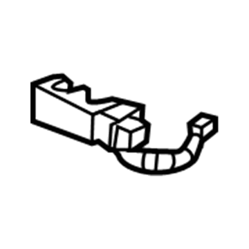 Acura 91568-TY2-A01 Clip, Trunk Opener Cable